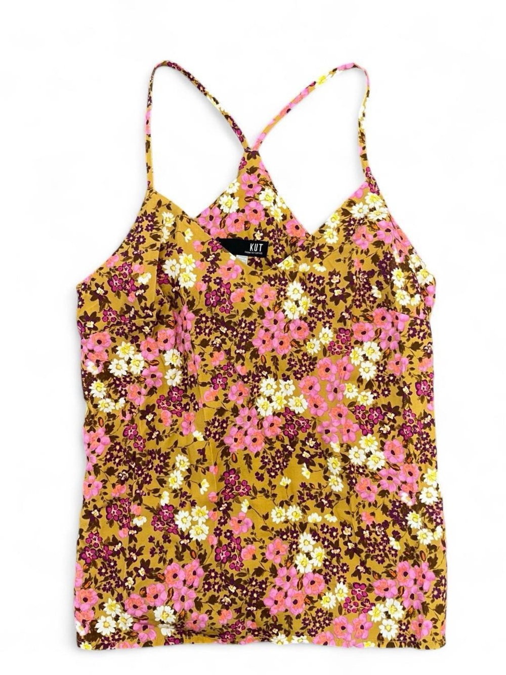 KUT from the Kloth Floral Cami Tank Top XS